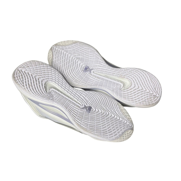 Nike Aja A'One Pearl White Metallic Shoes Size 10.5 Special Release - Picture 6 of 7